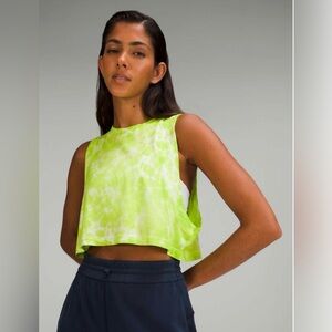 Lululemon All Yours Cropped Tank Size: 4